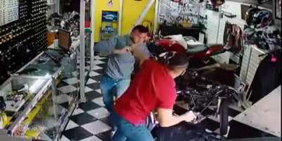 Fighting for his life- gun vs fists! Wait wha…??