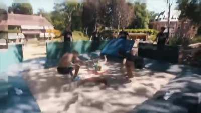 guy doing octuple backflip