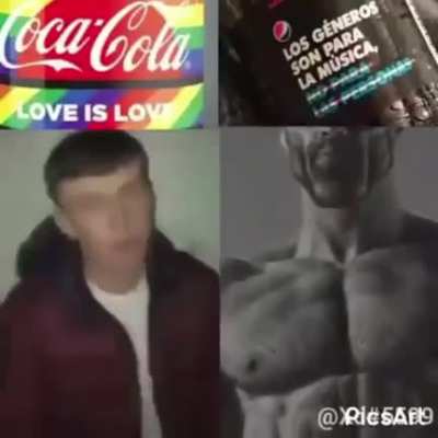 Y esta es una más de las muchas razones por que PEPSI es mejor que coca-cola