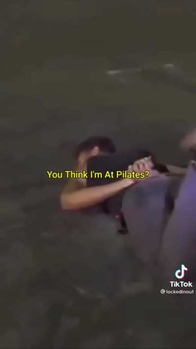 The funniest arrest I have ever seen