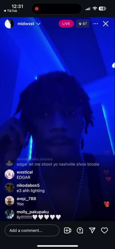 New snippet from ig live‼️