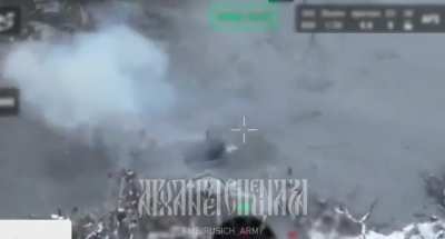 Ukrainian boat hit by Russian FPV drone, Krynky