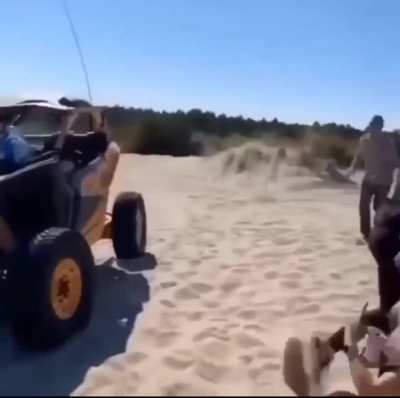 Man's did the ostrich