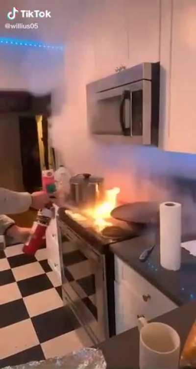 Make sure to always turn off the stove