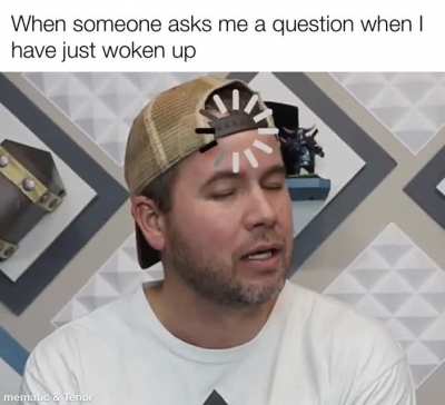Give me a few hours cause my brain won’t function properly