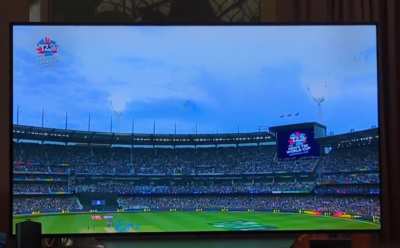 So is no-one going to acknowledge this pre-game monstrosity?