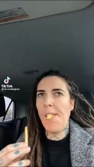 Just give me the fry asshole
