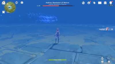 Keqing vs Wolf of the North (No Damage)