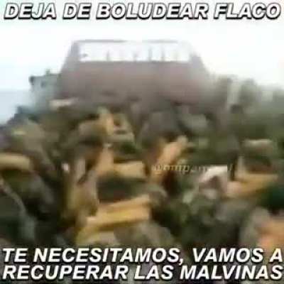 Deja de boludear papu