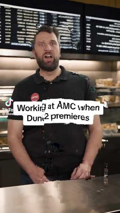 “I want the Dune popcorn bucket. EXTRA. BUTTER.”