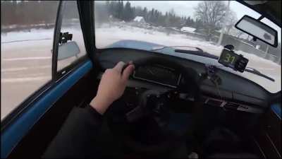 Blyatiful Russian drifting