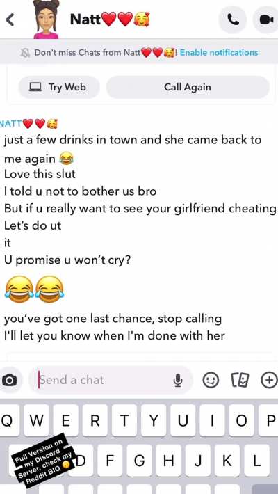 She’s still addicted to her BBC ex.🤷‍<wbr>♀️