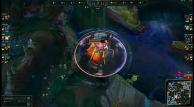 Mordekaiser and Aatrox hitting each other for 10 minutes straight