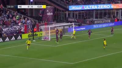 New England 0 - [1] Columbus - Max Arfsten 25’
