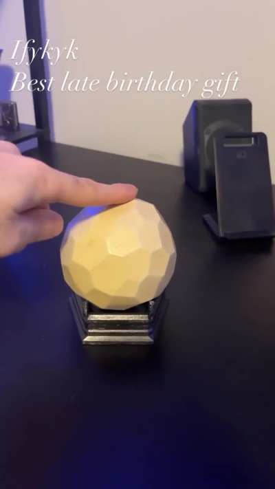 A new hand touches the beacon