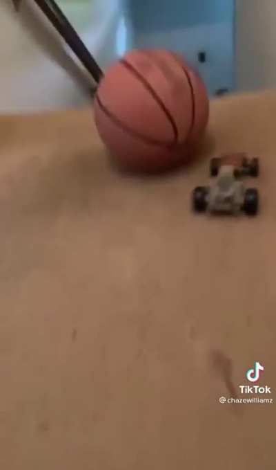 A failed Rube Goldberg physics project