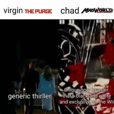 Virgin The Purge vs. Chad Madworld