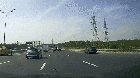 The safest place to be is inside the car