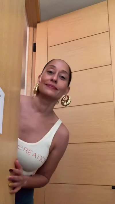 Tracee practices being sexy