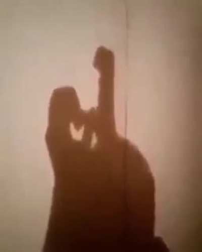 Interesting shadow show