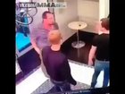 Thai boxing elbow strike.