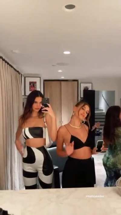 Kendall with Hailey