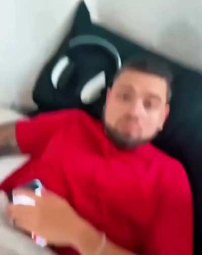 Guy being just a guy