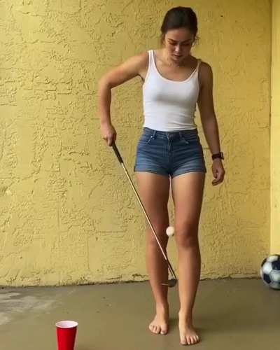 Golfer In A Gif