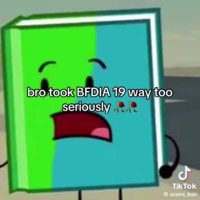 bfdi is NEVER this serious bro 💔✌️