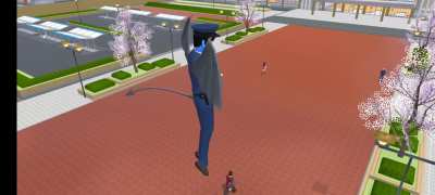 My police office: Very Normal day expect teleport to police station in the lake