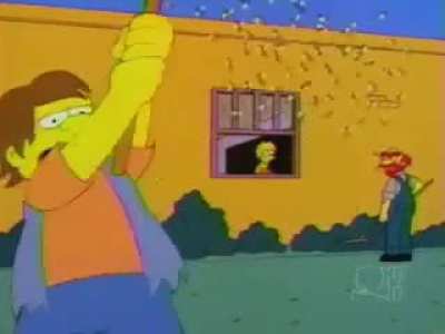 Scene taken from The Simpsons S8/E7 