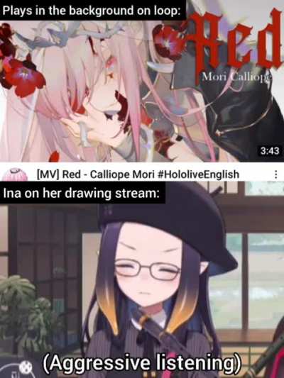 Ina rapping when