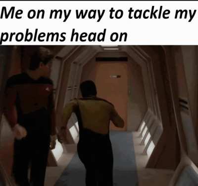 Coming through