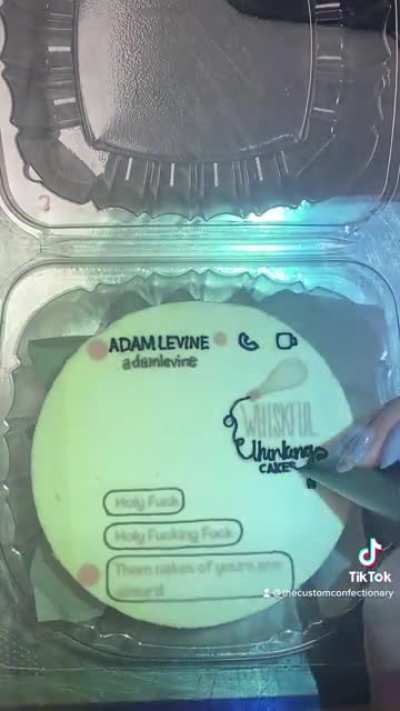 Adam Levine Cake