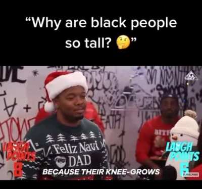 Shame that JJ won’t get this joke because he’s under 6ft
