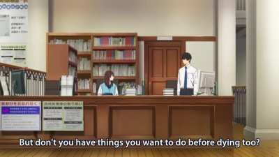Things you want to do before dying [Kimi no Suizou wo Tabetai]