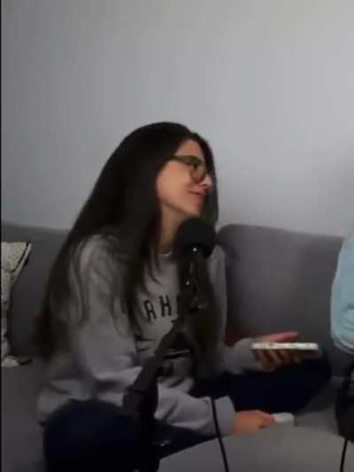 Kellie mocking the straight girls