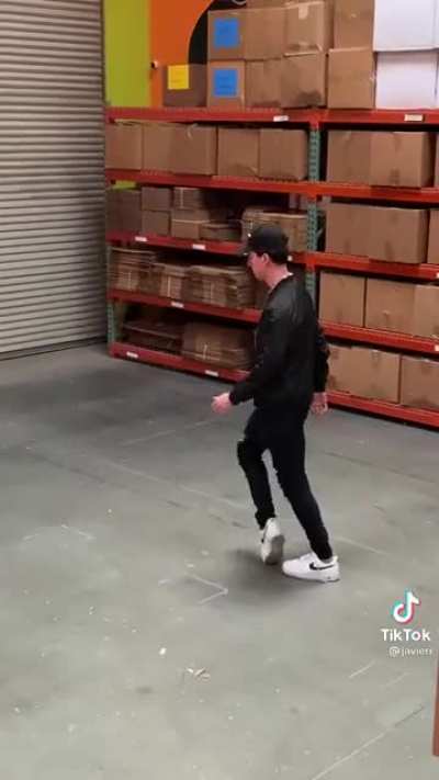 Does this count? Incredible footwork.