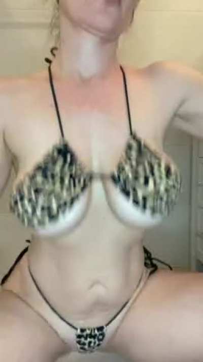 This top can't hold my big tits (reveal)