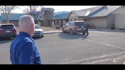 Guy talks to a cop like a cop