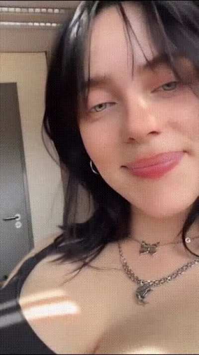 Billie Eilish loves being a stacked tease