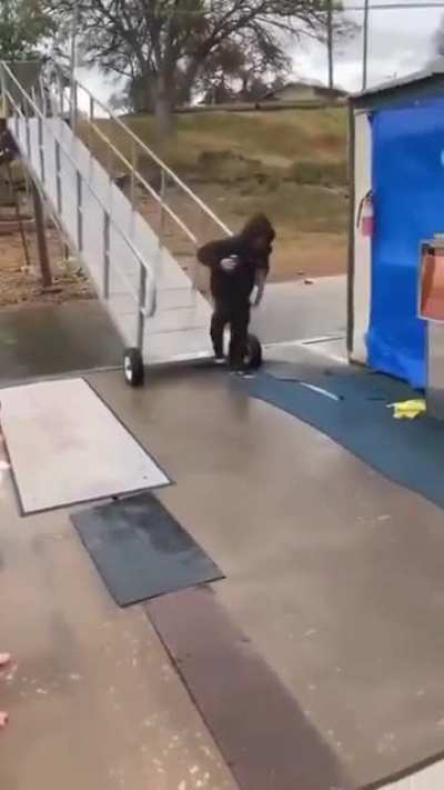Someone should have held his redbull..