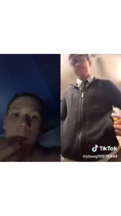His salute LMFAO