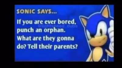 Sonic says...