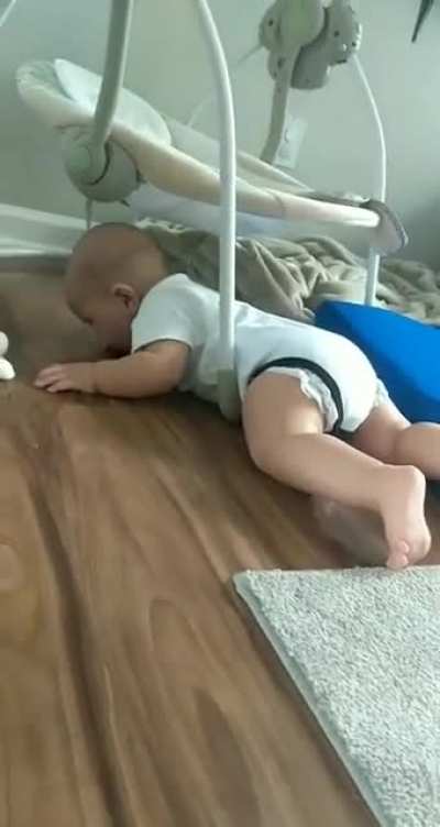 Bubs bonks his head