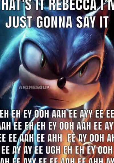 Yeah I said it Rebecca 🤬😡