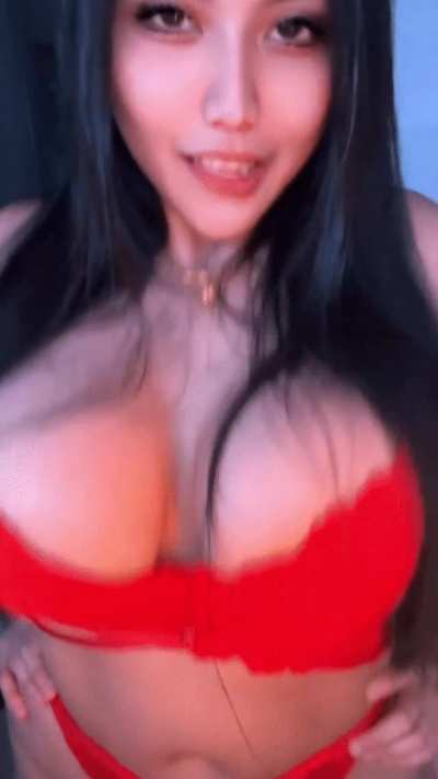 would you want to date a busty asian like me or just 1 night fling? (OC)