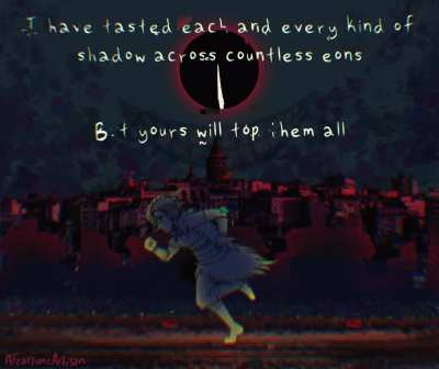 [ART] [OC] You Always Dream of the Chase ft. Evil Lich Influence (animated gif)