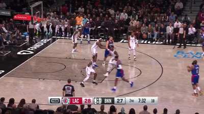 [Highlight] Harden crosses up Lonnie Walker IV and hits the stepback 3