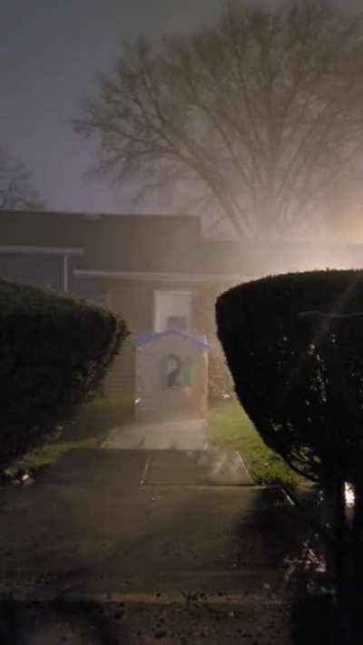 abrupt downpour